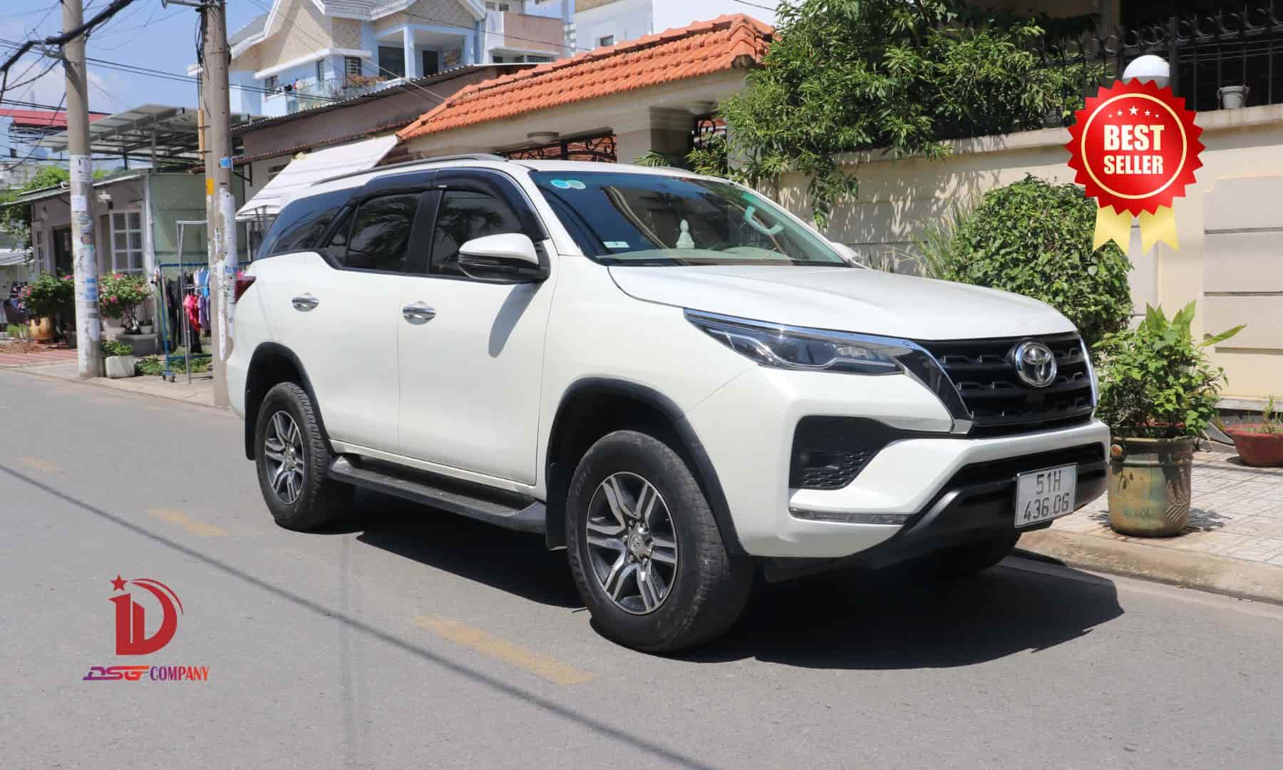 Thuê xe Fortuner tại ĐSG