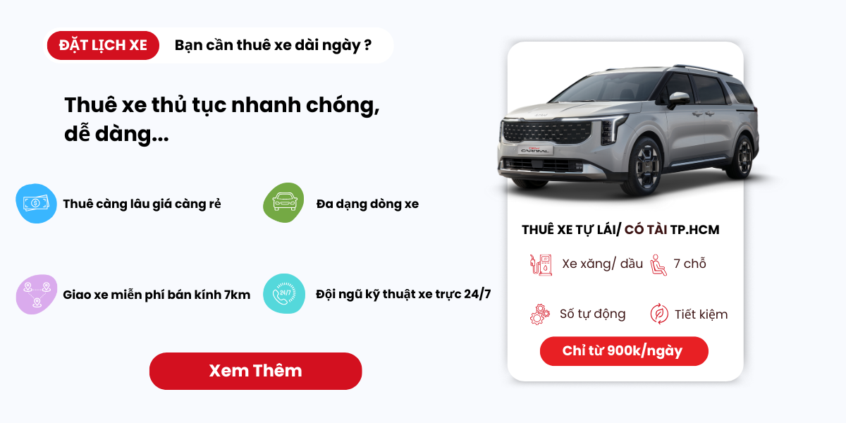 thuê xe tự lái thủ đức 7 chỗ