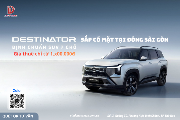 thuê xe tự lái destinator 2025