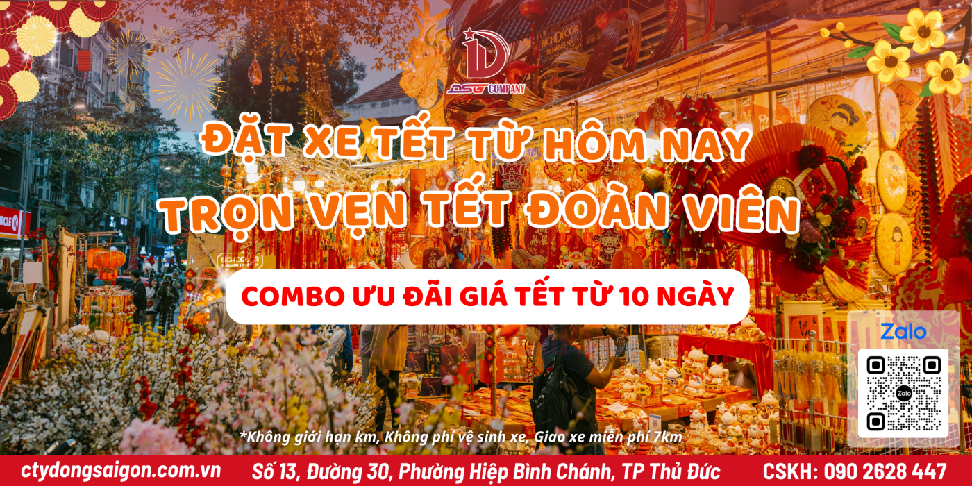 thuê xe ô tô tết 2026