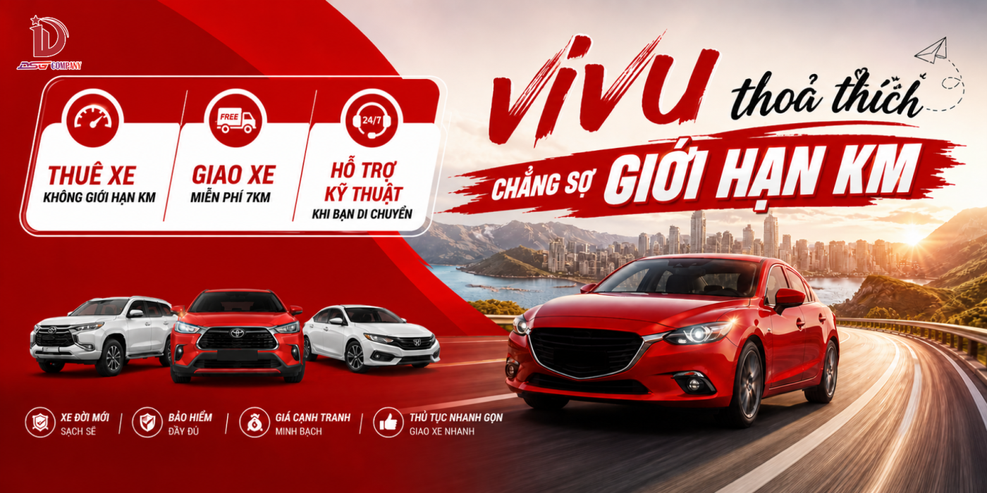 thuê xe ô tô tự lái giá rẻ
